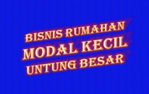 peluang usaha 2019 modal kecil 7 Peluang Usaha Dengan Modal Kecil Untung Besar